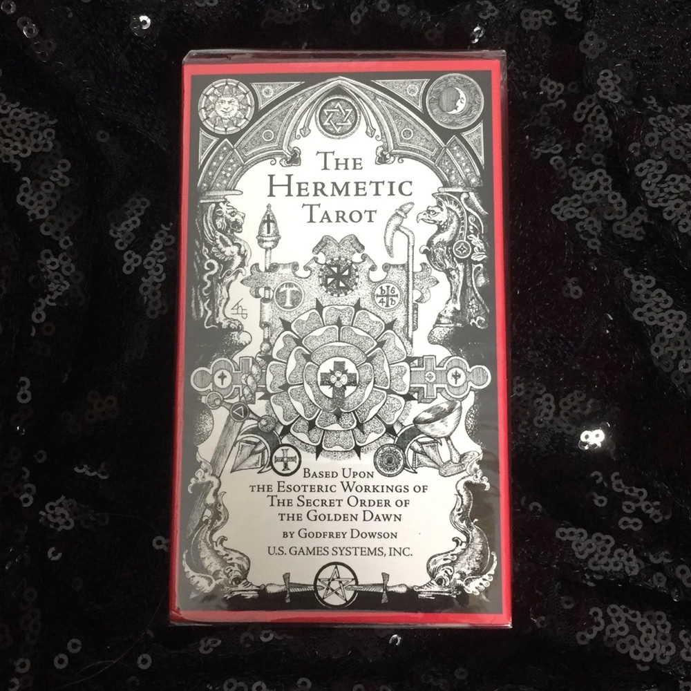 🌟New Red Box: Hermetic Tarot